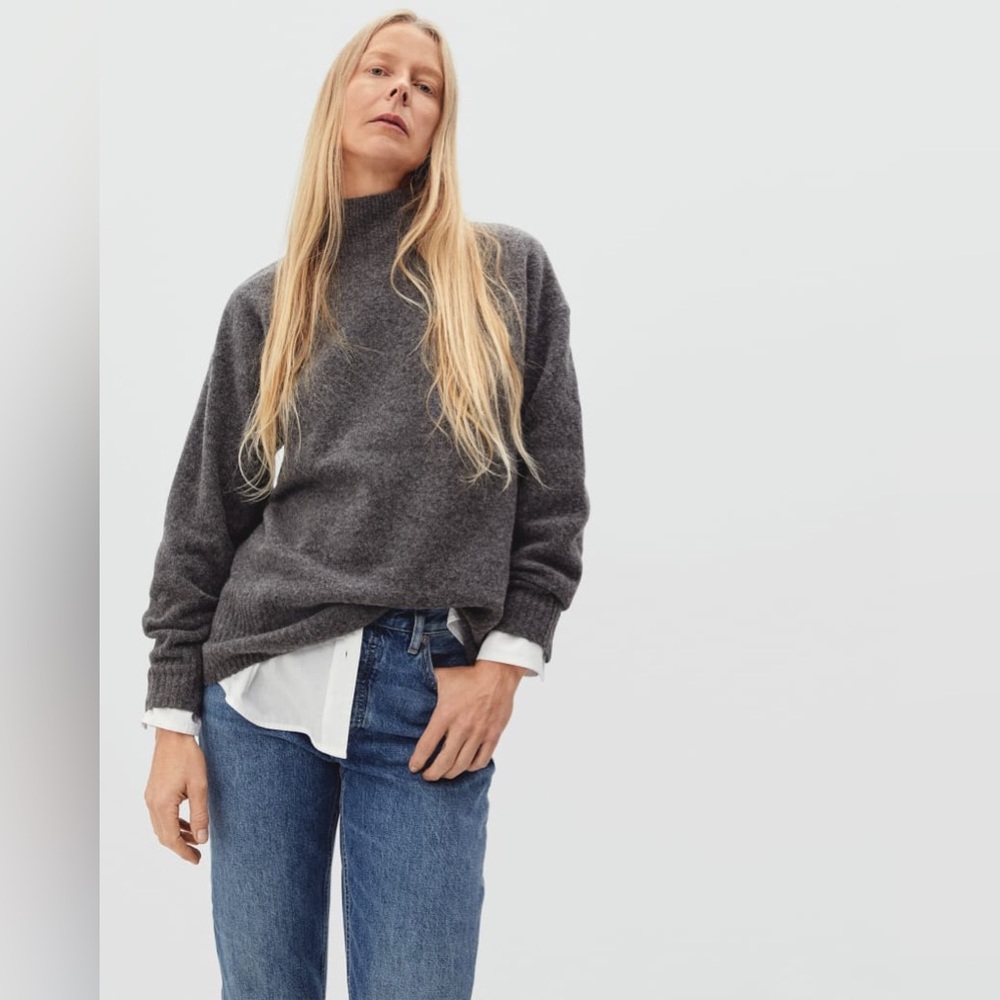 NWT Everlane The Cozy-Stretch Pullover